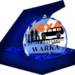 Stiklinis medalis CM002