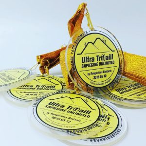 Organinio stiklo medalis