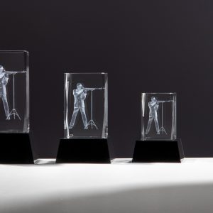 Stiklinis apdovanojimas 68078/Man