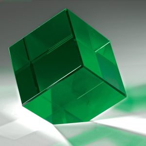 Stiklinis apdovanojimas 66982 6x6cm