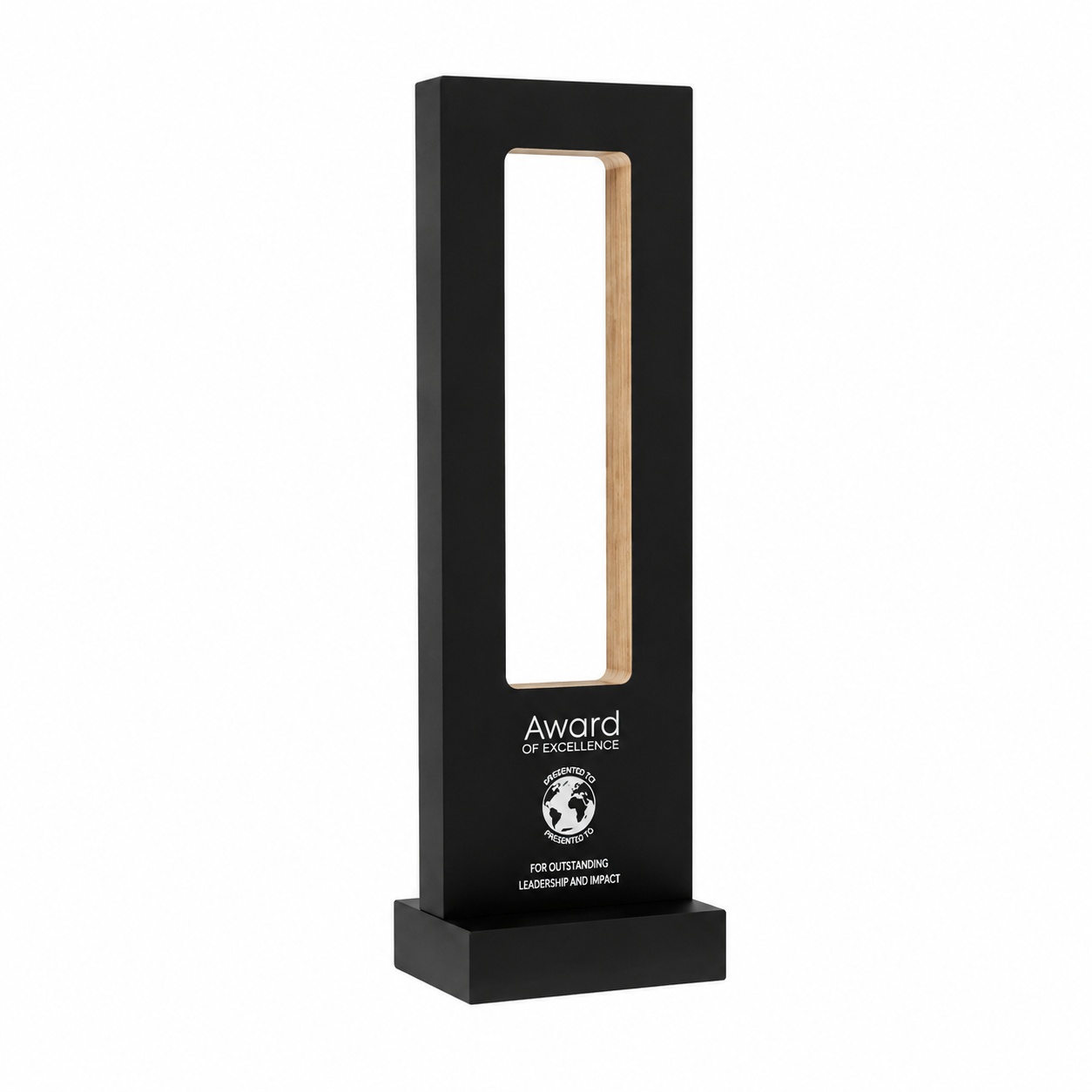 Minimalistinio silueto apdovanojimas AZ041