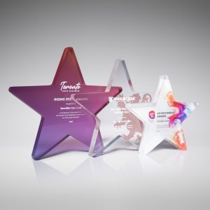 Apdovanojimas akrilinė žvaigždė STK008